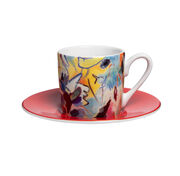 Wassily Kandinsky Study for Composition VII espresso cup & saucer